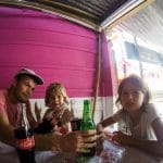 Guatemala fronteras5580 28 Juin 2017   Bien à Labri Au Fond Du Rio Dulce