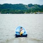 Guatemala5470 19 Juin 2017   Bien à Labri Au Fond Du Rio Dulce