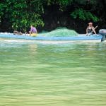 Guatemala5515 19 Juin 2017   Bien à Labri Au Fond Du Rio Dulce