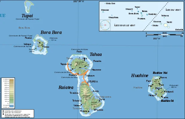 Itinéraire Raiatea
