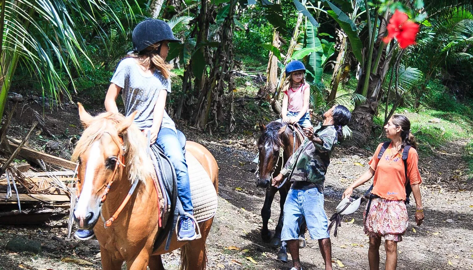    Hiva Oa à Cheval