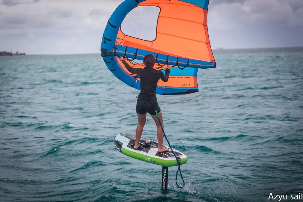 Navgation spi20236216   Croisière Wing foil Sur Azyu