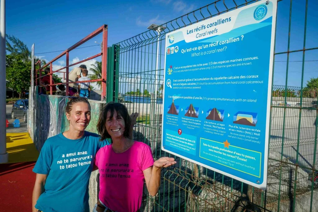 Temitietefenua1 Bdblog   Récifs Coralliens  Uturoa Inaugure Un Parcours éducatif